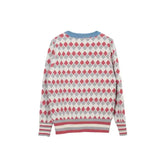 Squirrel Cartoon Knitted Sweater